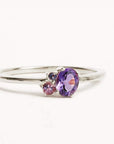 Charlotte Sterling Silver Kindred February Birthstone Ring