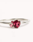 Charlotte Sterling Silver Kindred July Birthstone Ring