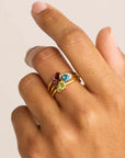 Charlotte Gold Kindred August Birthstone Ring