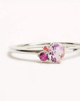 Charlotte Sterling Silver Kindred October Birthstone Ring