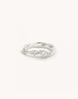 By Charlotte Bloom No Rain No Flowers Ring Sterling Silver