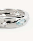 By Charlotte Hope and Protection Ring Sterling Silver