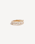 By Charlotte Crystal Dust Bold Ring 18k Vermeil Gold