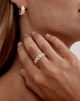 By Charlotte Crystal Dust Bold Ring 18k Vermeil Gold