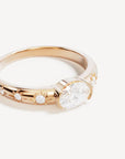 By Charlotte Celestial Skies Ring 18k Gold Vermeil