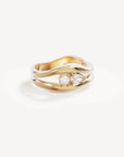 By Charlotte Celestial Path Ring Gold