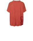 Rabens Saloner Ary Boxy T Shirt Hibiscus