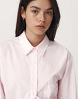 Rowie Ramona Tie Back Shirt Powder Pink