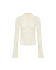 Rowie Charlotte Rose Lace Top Butter Creme