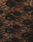 Rowie Charlotte Lace Top Noir