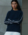 Rowie Lana Knit Jumper Midnight