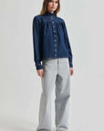Second Female Mina Denim Shirt Blue