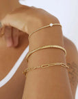 Arms of Eve Stevie Cuff Bracelet Gold.