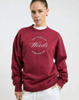 Viktoria and Woods Club Woods Sweater Deep Red