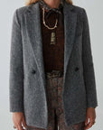 Maison Hotel Wilson Blazer Grey Garden