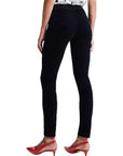 AG Prima Cigarette Leg Sateen Super Black
