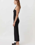 Camilla and Marc Cerise Halter Dress Black