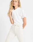Rollas Tomboy Tee Vintage White