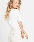 Rollas Tomboy Tee Vintage White