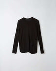 Bassike Regular Scoop Hem Long Sleeve