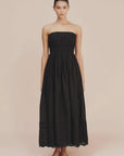 Posse Mylah Strapless Dress Black