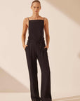 Shona Joy Vento Mid Rise Pant Black