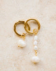 Indigo and Wolfe Aspen Earrings Gold