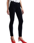 AG Prima Cigarette Leg Sateen Super Black