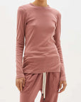 Bassike Superfine Rib Long Sleeve