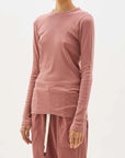Bassike Superfine Rib Long Sleeve