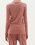 Bassike Superfine Rib Long Sleeve