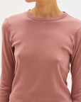 Bassike Superfine Rib Long Sleeve