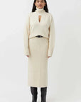 Camilla and Marc Kalina Knit Turtleneck Cream
