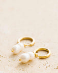 Indigo and Wolfe Auden Earrings Gold
