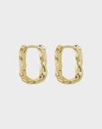 Misuzi Elsa Hoop Gold Vermeil