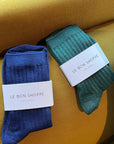 Le Bon Shoppe Her Socks Saphire Glitter