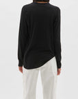 Bassike Regular Scoop Hem Long Sleeve