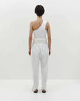 Bassike Athletic Paperbag Pant Natural
