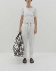 Bassike Athletic Paperbag Pant Natural