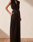 Shona Joy Angelica Tuxedo Trouser Black