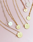 Misuzi Chloe Initial Necklace