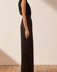Shona Joy Angelica Tuxedo Trouser Black