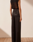 Shona Joy Angelica Tuxedo Trouser Black