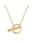 Murkani Nostalgic Fob Necklace Gold