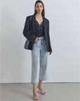 Viktoria and Woods Archangel Linen Blazer Black