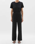 Bassike Slim Heritage Short Sleeve T/Shirt Black