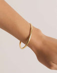 Charlotte 18k Gold Vermeil Lover Bangle