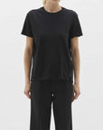 Bassike Slim Heritage Short Sleeve T/Shirt Black