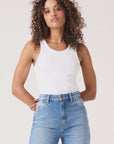 Rolla's Heavy Rib Toni Tank Vintage White