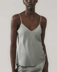 Silk Laundry Bias Cut Cami Moon